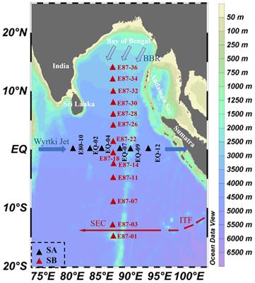 Spatial distribution and environmental/biological co-regulation mechanism of dimethyl sulfur compounds in the eastern Indian Ocean